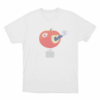 Apple Worm Unisex T Shirt White