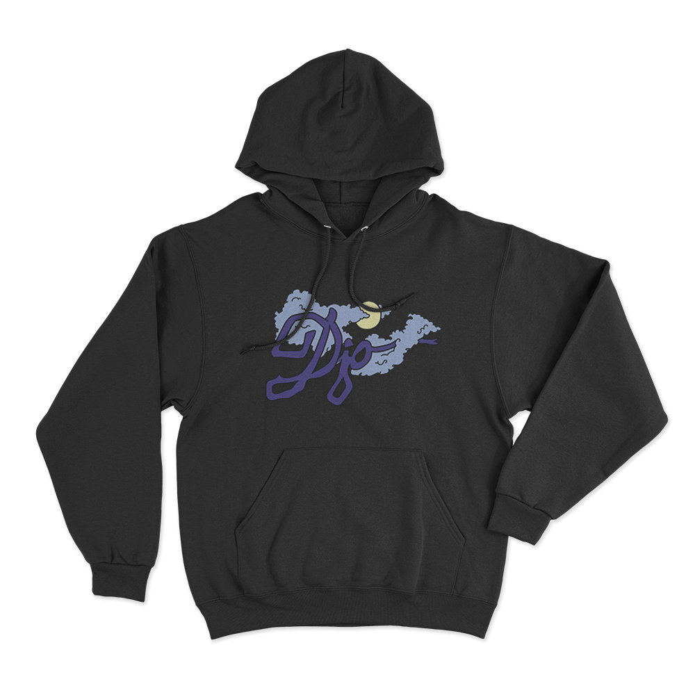 Crux Deluxe Cityscape Unisex Hoodie Black Crux Deluxe Cityscape Unisex Hoodie Black