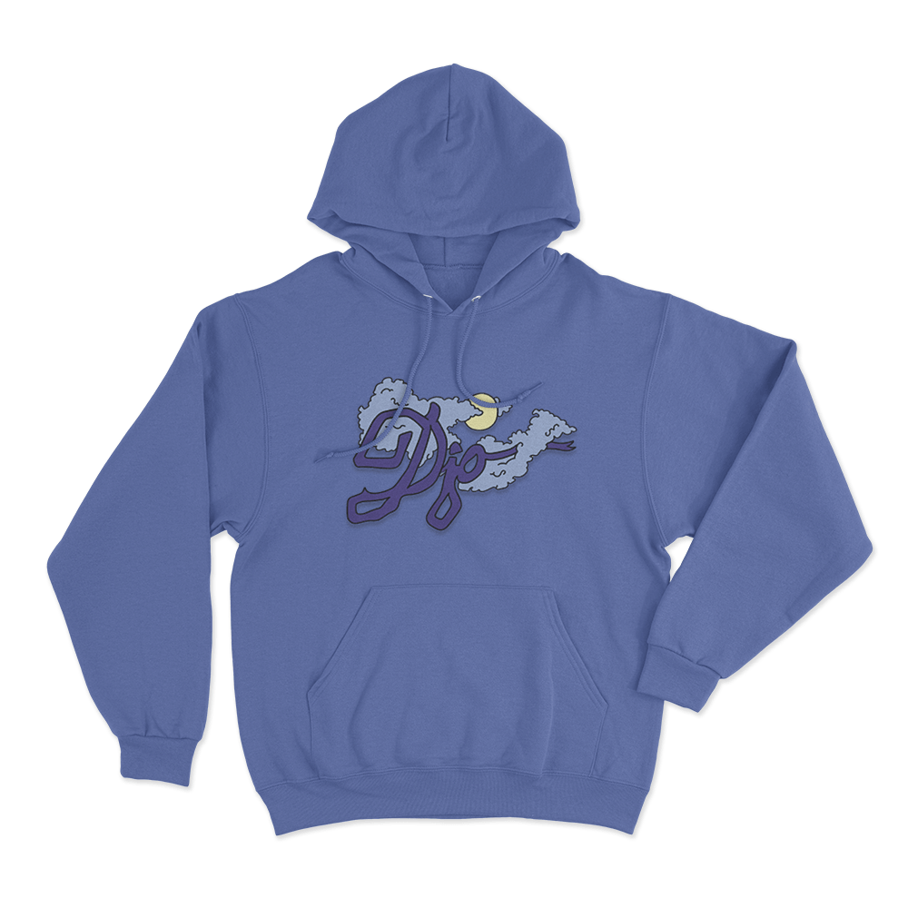 Crux Deluxe Cityscape Unisex Hoodie Blue Crux Deluxe Cityscape Unisex Hoodie Blue
