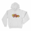 Star Logo Unisex Hoodie White