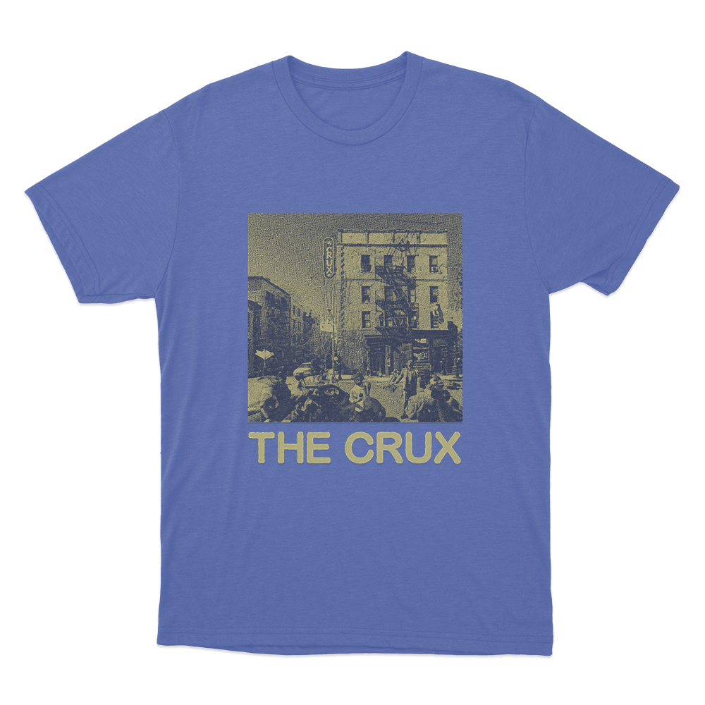 The Crux 2025 N.A Tour Unisex T Shirt Blue The Crux 2025 N.A Tour Unisex T Shirt Blue